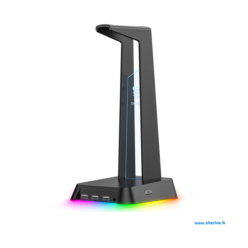 Onikuma ST2 RGB RGB Gaming Headset Stand with USB Hub Sri Lanka